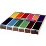 Crayons de couleur Colortime - couleurs mélangées - 12 x 24 pcs