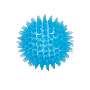 Balle de massage à picots - bleu doux 7,5 cm Balle de massage à picots - bleu doux 7,5 cm