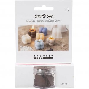 Flocons de couleur claire, rouge fonc�, 5 g