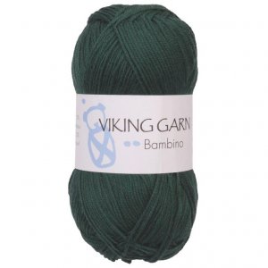 Fil Viking Bambino 50g - Vert foncé (433) Fil Viking Bambino 50g - Vert foncé (433)