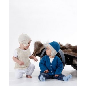 Patron tricot - Cardigan et bonnet Patron tricot - Cardigan et bonnet