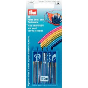 Aiguilles à broder et à perler HT mélangées 25 pcs Aiguilles à broder et à perler HT mélangées 25 pcs