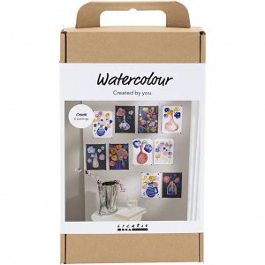 Kit DIY - Aquarelle et pastels à l'huile Kit DIY - Aquarelle et pastels à l'huile