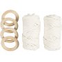 Kit DIY Macram, Dcorations de Table
