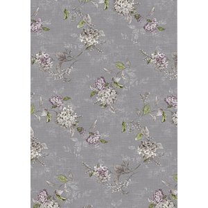 Hortensia en toile cirée - Violet Hortensia en toile cirée - Violet