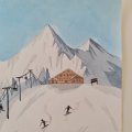 Image client Peinture aquarelle W&N Cotman Tube 8ml - 337 Noir lampe