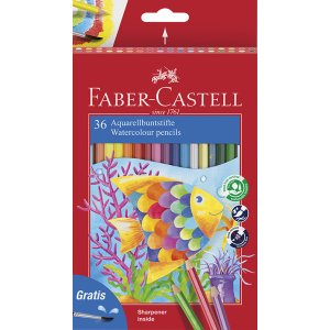 Set de crayons aquarelle - Faber-Castell - 36 pcs Set de crayons aquarelle - Faber-Castell - 36 pcs