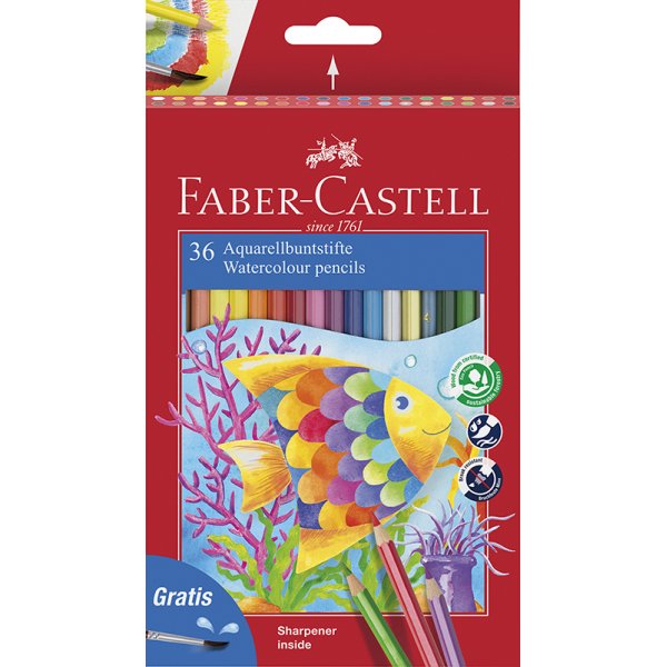 Set de crayons aquarelle - Faber-Castell - 36 pcs