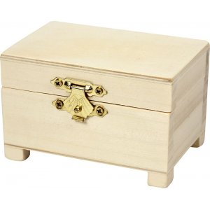 Cercueil en peuplier - 6 x 9 x 6 cm Cercueil en peuplier - 6 x 9 x 6 cm