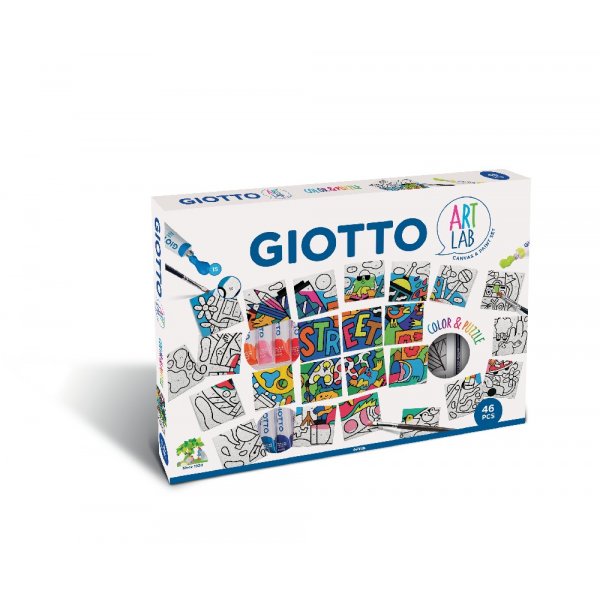 Giotto Art Lab - Couleur et puzzle 46 pices