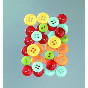 Boutons 10 - 15 mm - plusieurs couleurs clair 40 g agrumes Boutons 10 - 15 mm - plusieurs couleurs clair 40 g agrumes