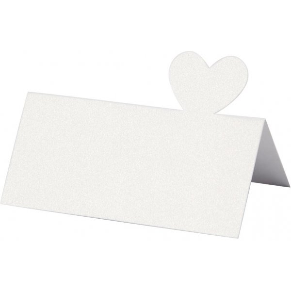 Marque-places - blanc - 20 pcs Marque-places - blanc - 20 pcs