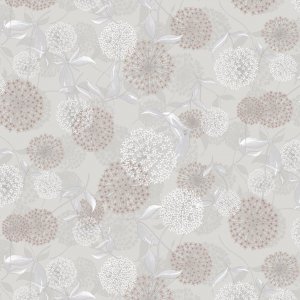 Toile cirée PVC Allium - Rose Toile cirée PVC Allium - Rose