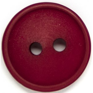 Bouton Rond 2 trous 15 mm 6pcs - Vin rouge Bouton Rond 2 trous 15 mm 6pcs - Vin rouge
