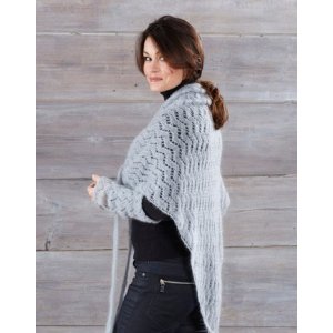 Patron tricot - Châle et chauffe-poignets tricotés Patron tricot - Châle et chauffe-poignets tricotés