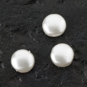 Perles de cire en verre 10 mm Blanc - 10 pcs Perles de cire en verre 10 mm Blanc - 10 pcs