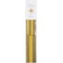 Bandes toiles - or - paillettes, vernis - 6,5+11,5 cm - 40 bandes