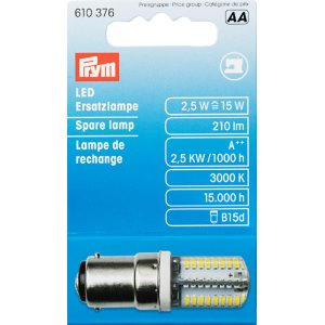 Lampe pour machine à coudre avec douille à baïonnette LED Lampe pour machine à coudre avec douille à baïonnette LED