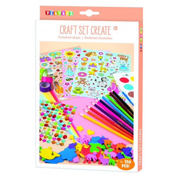 Coffret de loisirs créatifs - Créez princesse et nature Coffret de loisirs créatifs - Créez princesse et nature