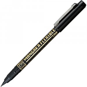 Fineliner ZIG Mangaka Souple Noir Fineliner ZIG Mangaka Souple Noir