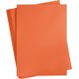 Carton color - orange - A2 - 180 g - 100 feuilles