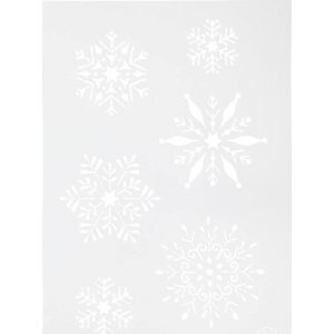 Pochoir - flocon de neige - A4 Pochoir - flocon de neige - A4