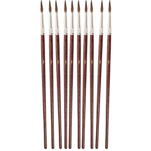 Pinceau aquarelle n°. 3 à 10 pièces Pinceau aquarelle n°. 3 à 10 pièces