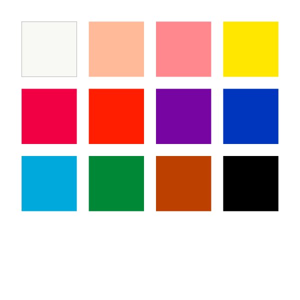 Pastels tendres - 12 crayons Pastels tendres - 12 crayons