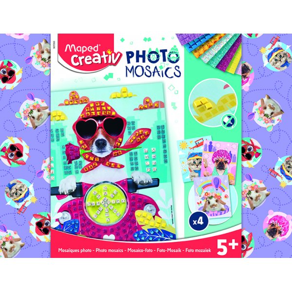 Set mosaque - Maped - Photo mosaque Animaux (5+ ans)