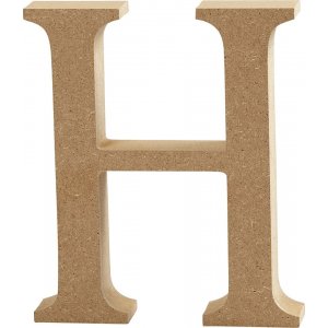 Lettre - 13 x 2 cm - H Lettre - 13 x 2 cm - H