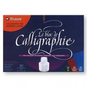 Bloc de calligraphie 80g 30 feuilles - A3 Bloc de calligraphie 80g 30 feuilles - A3