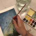 Image client Set de pinceaux - Aquarelle n°2 (5 pcs)