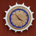 Image client Boules de verre scintillantes 18 - 20 mm - bleues 100 g / 20 pcs.