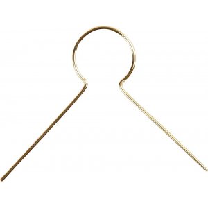 Crochets de suspension - plaqués or - 50 pcs Crochets de suspension - plaqués or - 50 pcs