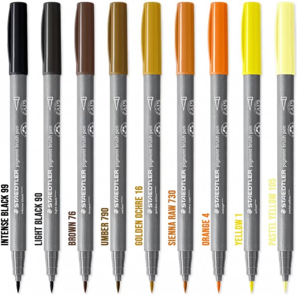 Stylo pinceau à pigments Staedtler Stylo pinceau à pigments Staedtler