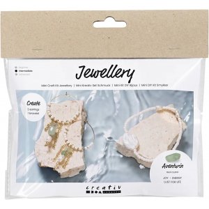 Mini Kit DIY Bijoux, bracelets et boucles d'oreilles en mélange d'aventurine Mini Kit DIY Bijoux, bracelets et boucles d'oreilles en mélange d'aventurine