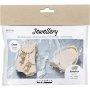 Mini Kit DIY Bijoux, bracelets et boucles d'oreilles en mélange d'aventurine