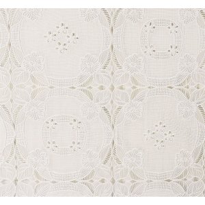 Toile cirée PVC Lace - Écru Toile cirée PVC Lace - Écru