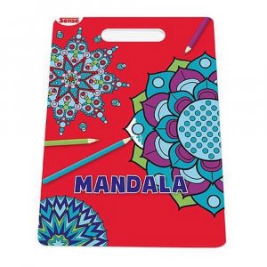 Livre de coloriage Mandala Sense - Formes Libres Livre de coloriage Mandala Sense - Formes Libres