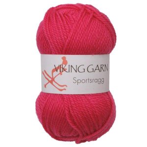 Fil Viking Chiffon de sport 50g - Rose orange (572) SR Fil Viking Chiffon de sport 50g - Rose orange (572) SR