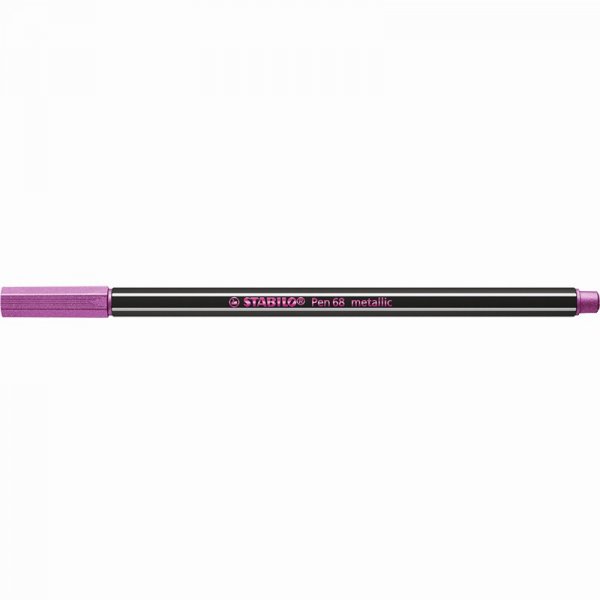 Stylo fibre Pen 68 Mtallis - Cerise