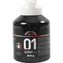 Peinture scolaire - Acrylique - noir - brillante - 500 ml