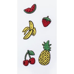 Autocollants textiles - Fruits Autocollants textiles - Fruits