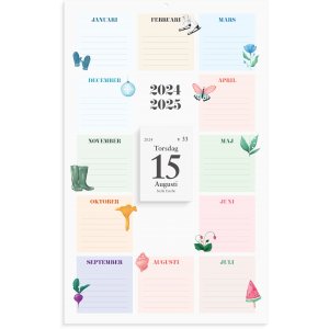 Calendrier mural 24/25 - Almanach de classe Calendrier mural 24/25 - Almanach de classe