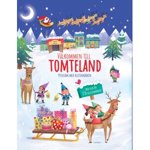 Bienvenue au Pays du Père Noël: livre de bricolage avec autocollants Bienvenue au Pays du Père Noël: livre de bricolage avec autocollants
