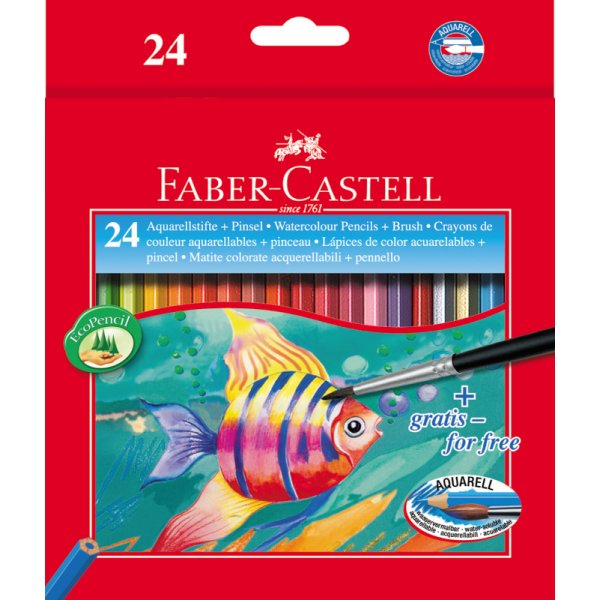 Set de crayons aquarelle - Faber-Castell - 24 pcs