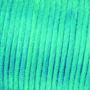 Fil à tisser satin turquoise Fil à tisser satin turquoise