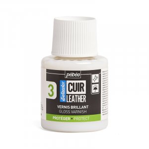 Coloration cuir - Pébéo - 110ml Vernis brillant Coloration cuir - Pébéo - 110ml Vernis brillant