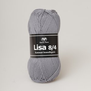 Fil Black Sheep Lisa 8/4 50g - Gris (08) Fil Black Sheep Lisa 8/4 50g - Gris (08)