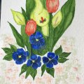 Image client Peinture aquarelle W&N Cotman Demi-tasse - 312 Hooker's green dark